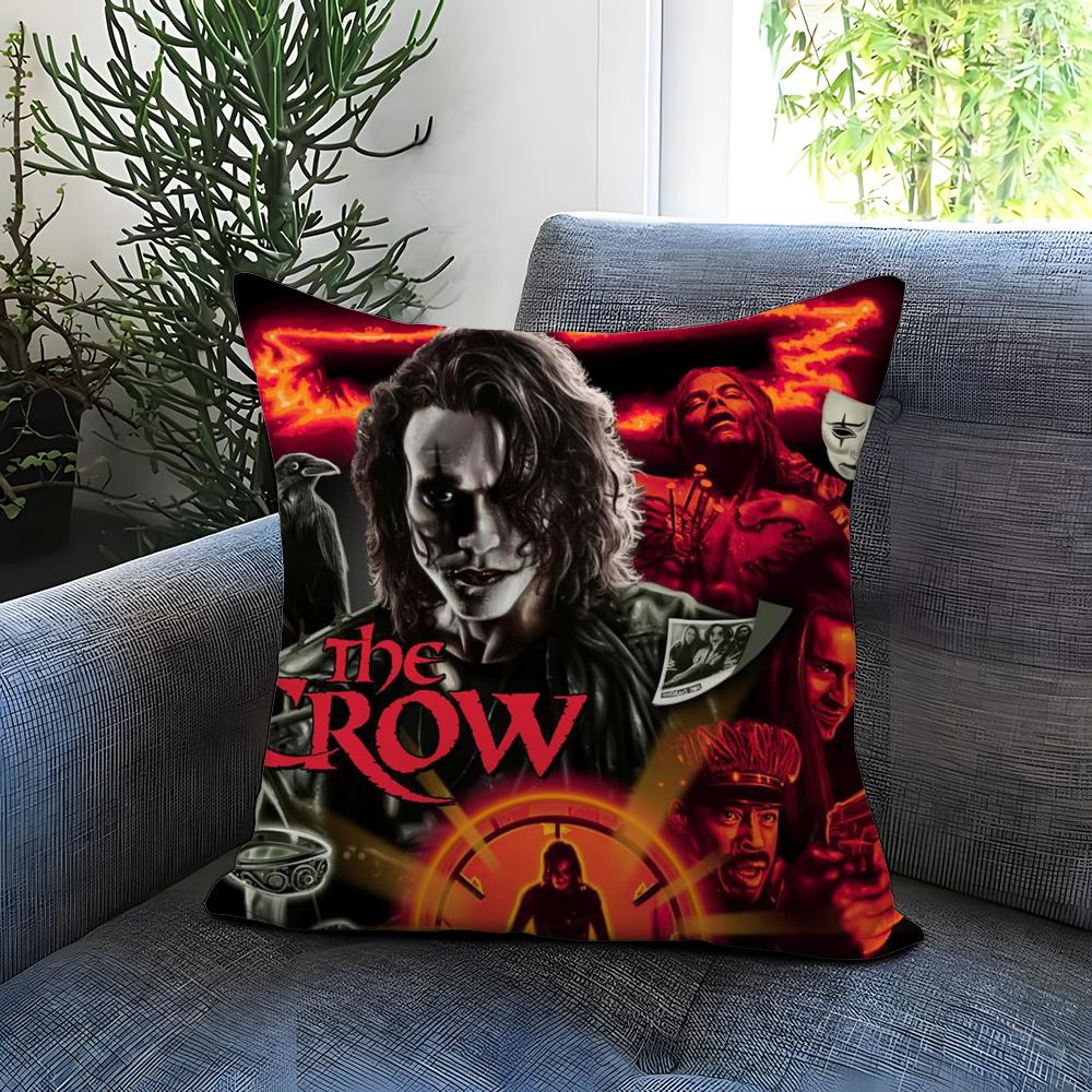 Movies R-Raven C-Crow Cushion Cover Comfortable Reversible Pillow Cover Ideal for Car Sofa Bedroom & Beyond