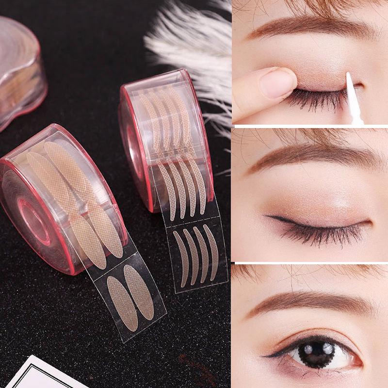 

Breathable Glue-Free Invisible Eyelid Stickers for Natural Beauty Crescent
