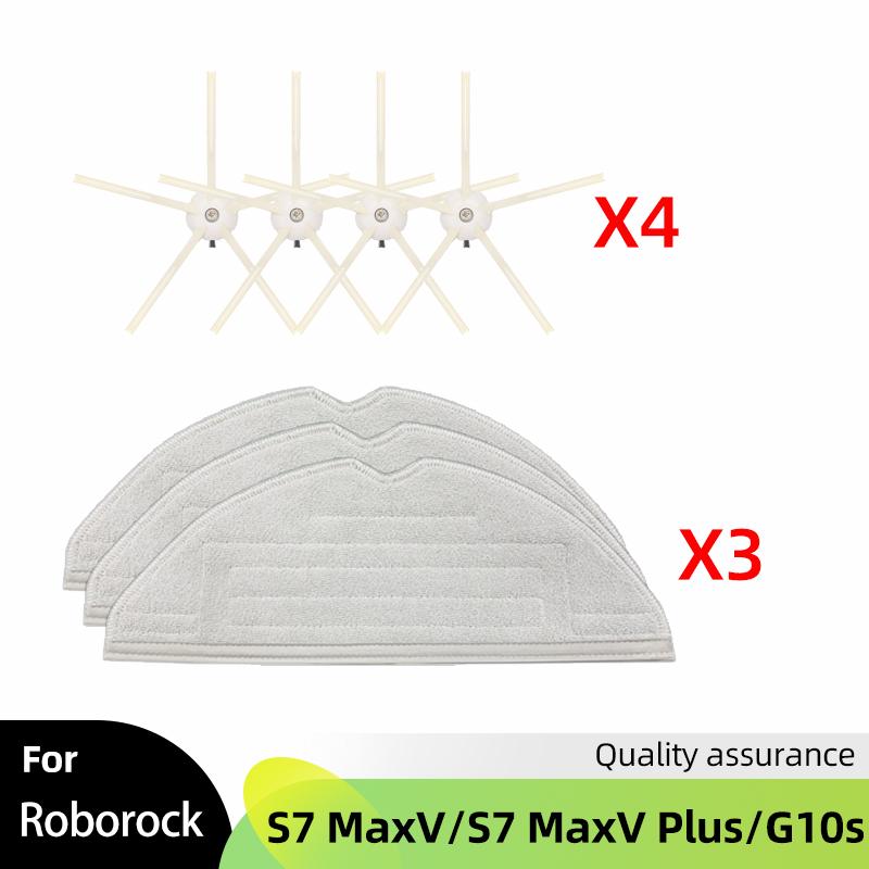 For Xiaomi Roborock S7 MaxV / Plus / S7 MaxV Ultra / G10S Vacuum Main Side Self-cleaning Brush Filter Mop Hepa Dust Bag