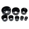 11tlg Lochsäge Bohrer Bit Set 3/4"(19 mm) - 2-1 / 2 " (64 mm), mit Sägeblättern aus Kohlenstoffstahl, Spannfuttern, Bohrer, Sechskantschlüssel, Ideal für Weichholz, Sperrholz,