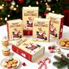 Christmas Cookie Boxes 5Pcs Small Treat Boxes Candy Goody Sweet Boxes for Christmas Favor Bag Filler Holiday Party Supplies