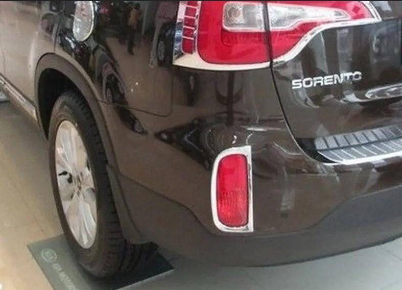 

Окантовка задних противотуманок 2013-2024 (2 шт, пласт) для Kia Sorento XM