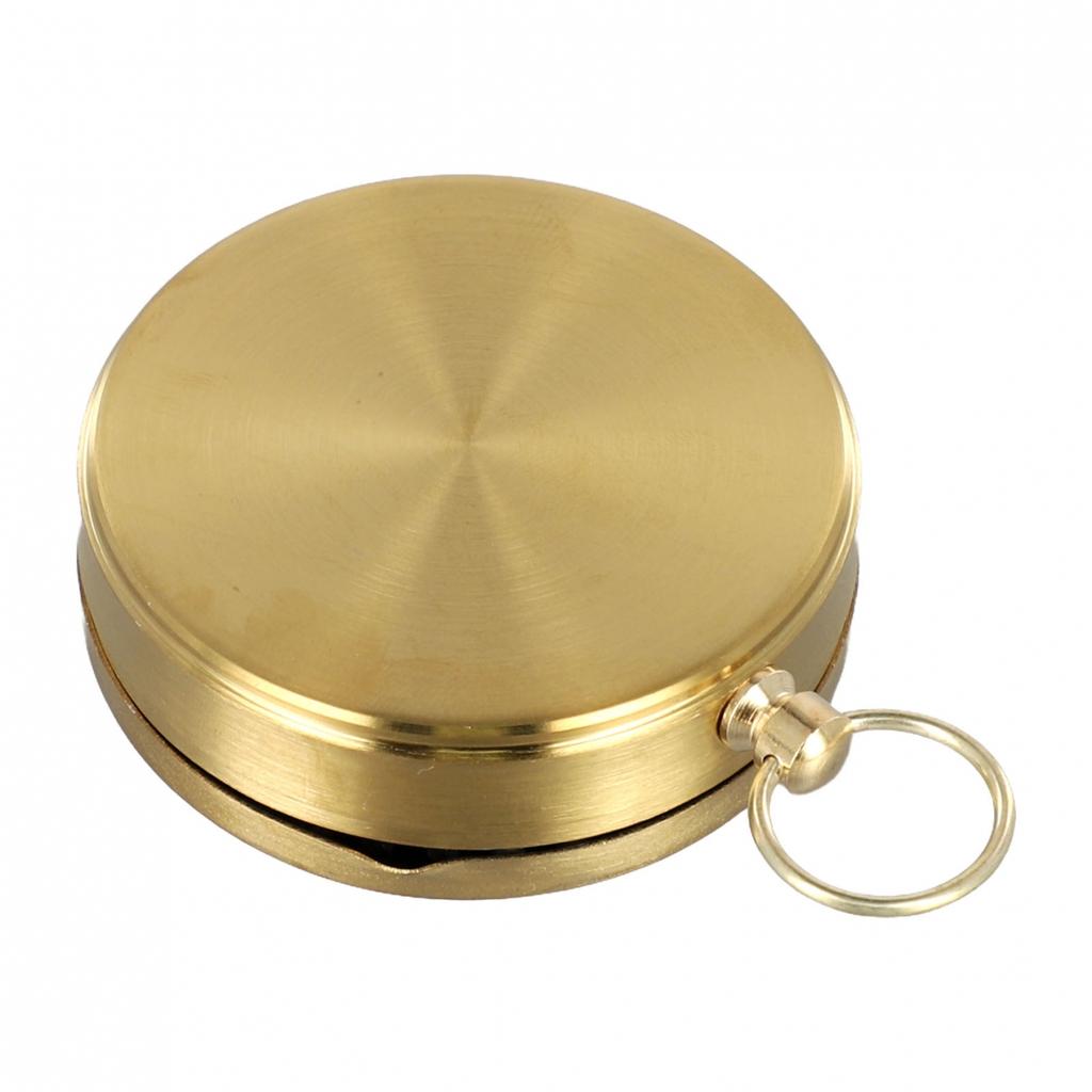 Portable Brass For Compass with Luminous Feature for Hiking and Outdoor Use