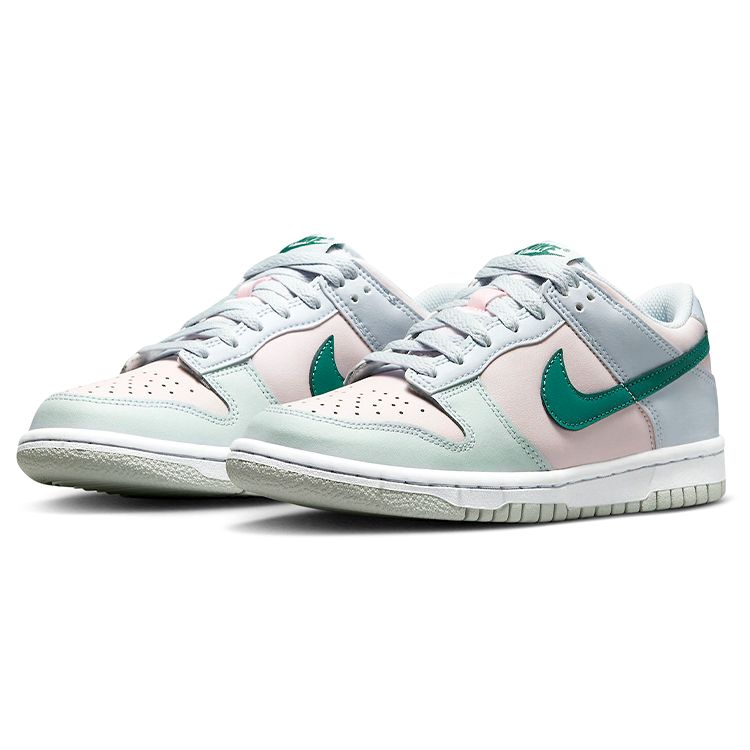 Nike Dunk Low GS Football Grey Mineral Teal Pearl Pink FD1232-002