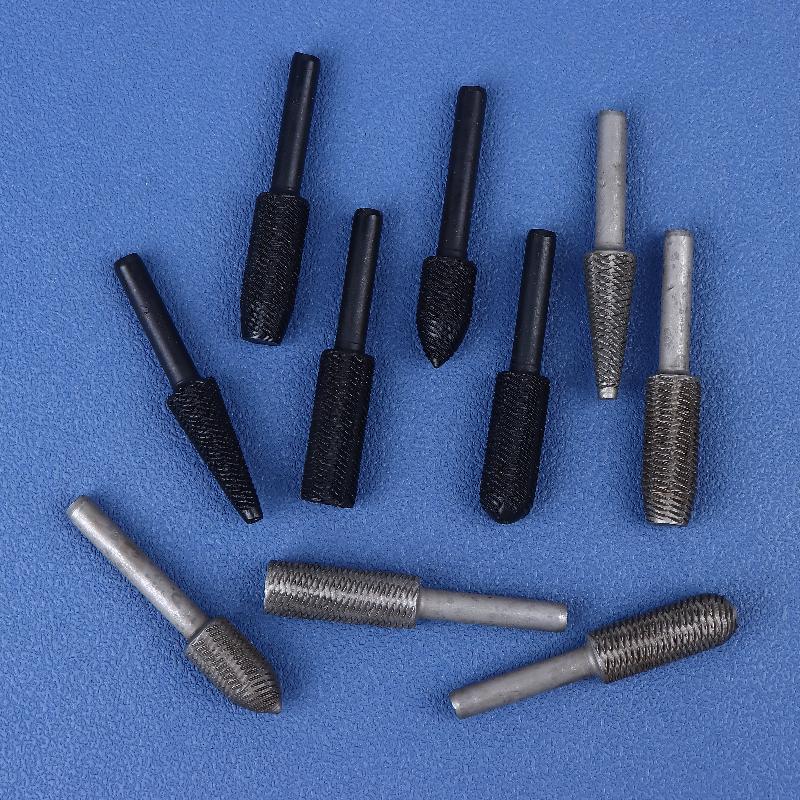 5Pcs Premium Burr Set - High-Speed Cutting, Wood Carving, Rotary Rasp Drill Bit Files For Woodworking, Carpentry, Engrav