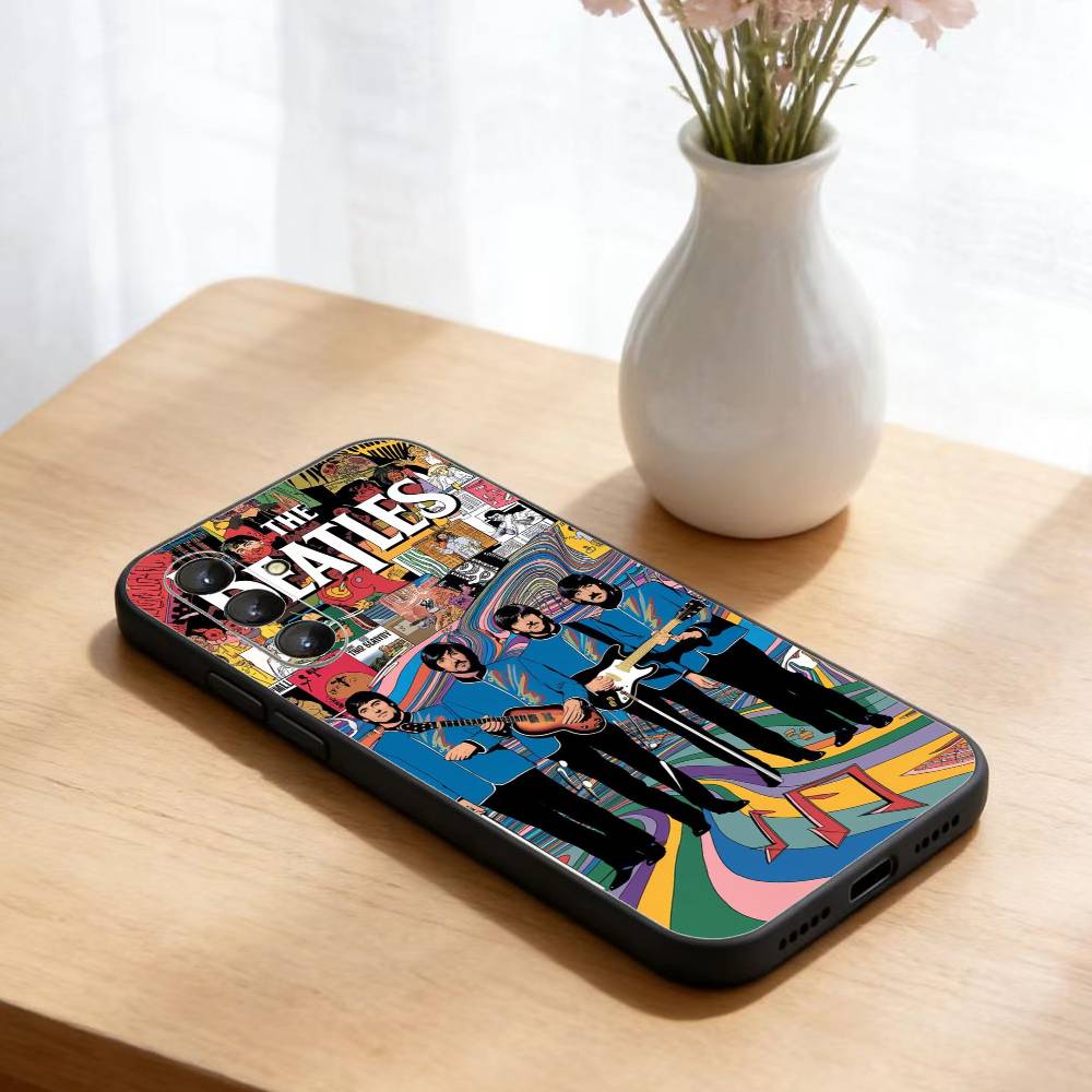 Band The B-Beatles   Phone Case For Samsung Galaxy A73,21,22,32,71,53,52,51,80,5G Soft Black Cover Samsung a71 4g