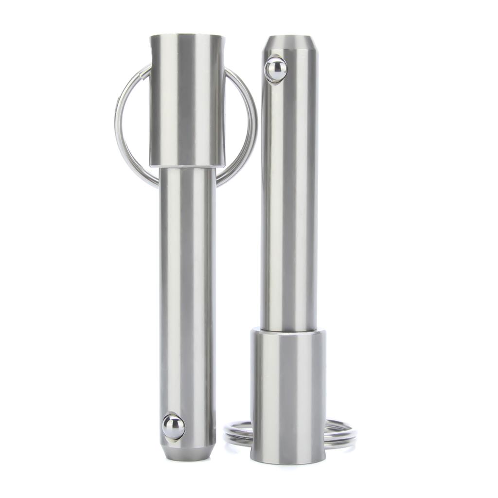 Dia 5~25mm Usable Length 10~100mm Spring Pins All Stainless Steel Pin Quick Release Pin Ball Lock Pins With Ring