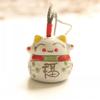 1/5Pcs Lucky Cat Bag Hanging Foyer Decor Handicrafts Sunny Day Doll Gift Cat Ceramic Pendant Room Decoration Accessories