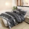 3pcs Polyester Printed Floral Soft Skin-Friendly Quilt Cover Three-Piece Set (One Quilt Cover Plus Two Pillowcases) Suitable
