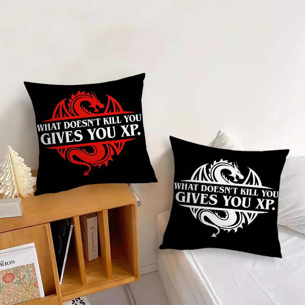 Anything That Doesn't Kill cushion cover Pillow Cover Decoration Room Home Sofa living Office Car Nordic Simplicity