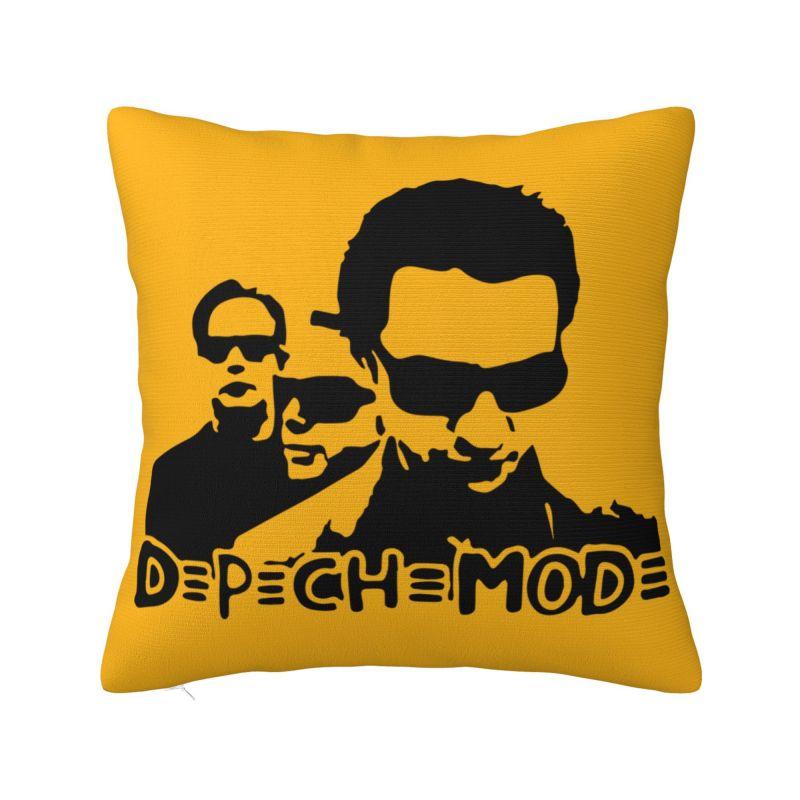 

Мода Электронный Рок Depeche Cool Mode Наволочка 40x40см Мягкая Подушка для Автомобиля Квадратная Наволочка Домашний Декор 40x40cm 16x16in