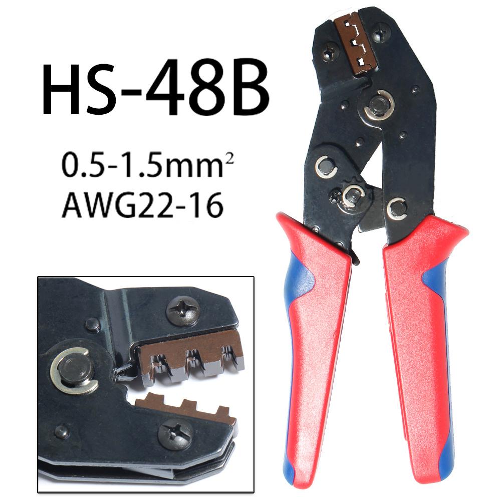 SN-48B Harness Pliers Hand Tools Male Female Auto Clamping Cable Clamp Automotive Crimp Car Electric Pins Insulated Plug