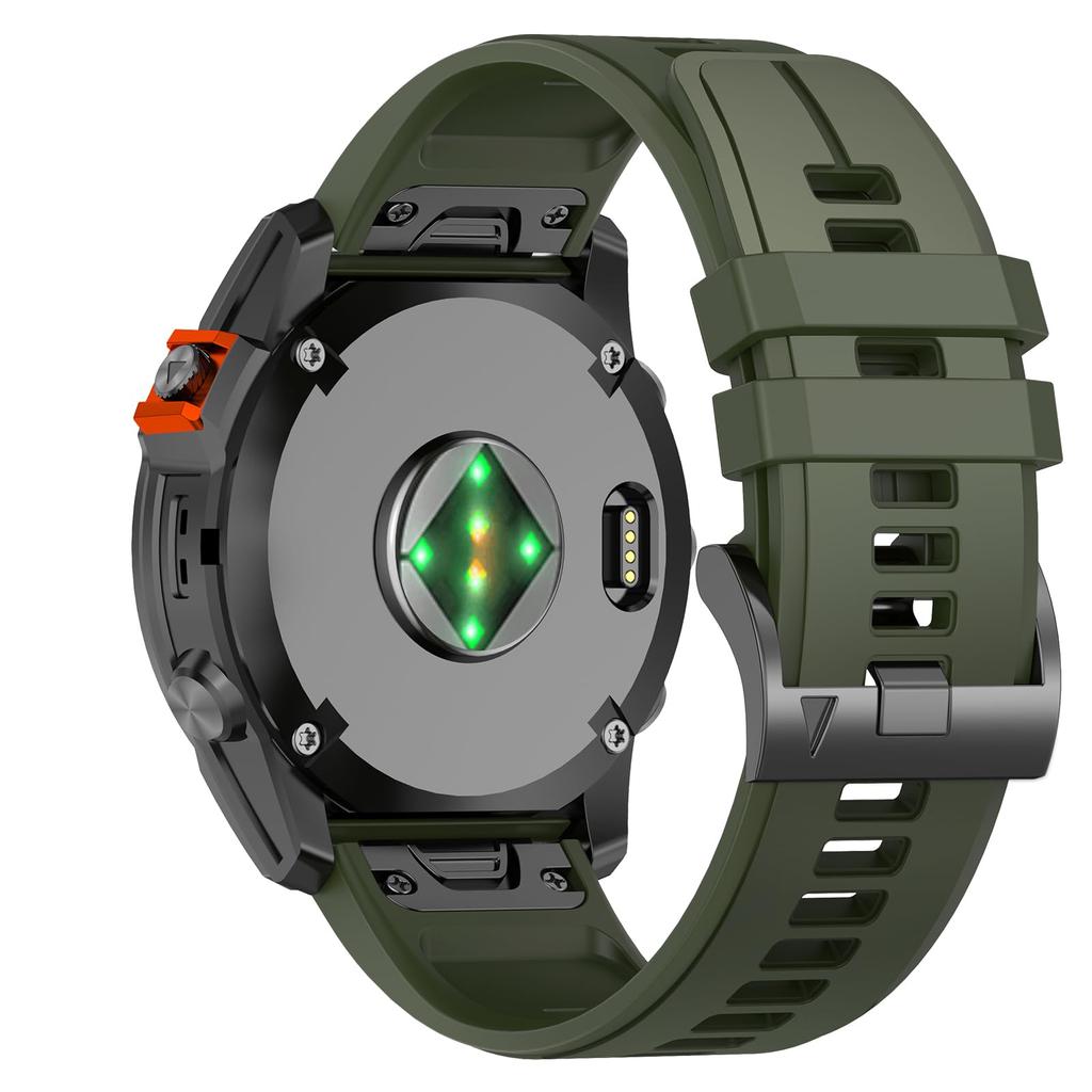 22mm 26mm Silikonarmband für Enduro 3 Tactix Armband für Garmin Fenix 8 E 7 7X Pro 5 5X Plus 6 6X Pro Epix Gen 2 QuickFit Band