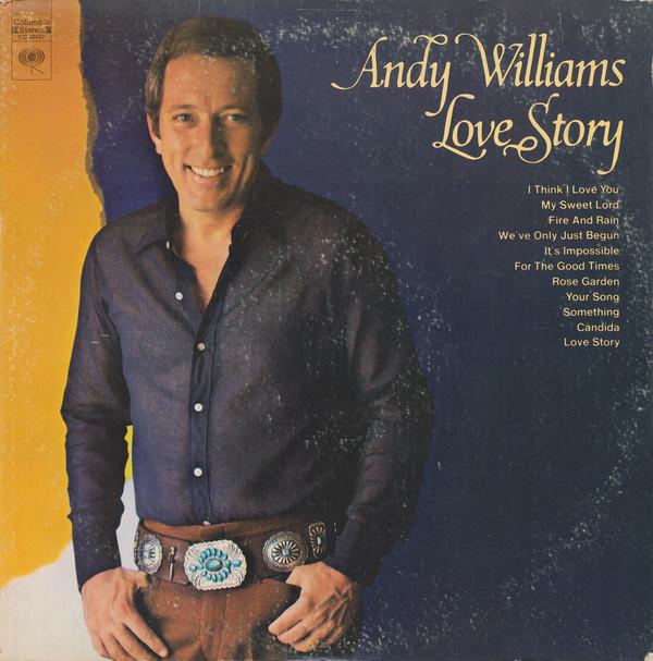 

LP Record ANDY WILLIAMS - Love Story KC30497 Columbia 1971 US Jazz Used