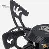 Portable Camping Gas Stove Cooking Burner Windproof 3800W High Power Flame Adjustable Foldable Design Outdoor Backpacking Stove