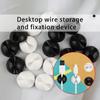 Pack Of 10 Adhesive Cable Clips Cable Organizers Holders For Power Cord And Charging Accessories For Home Office Use
