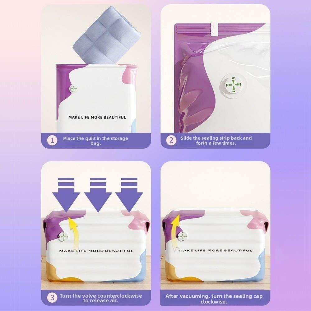Thickened Vacuum Storage Bags Vacuum Sealed Compression Storage Bags Wardrobe Organizer