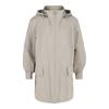 Hooded Gancini Rain Jacket Grey