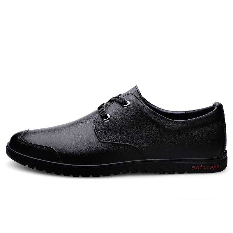 Elegante neue Herren-Slipper Schnürstil Business Herren Vielseitige einfache Freizeitschuhe Bräutigam Hochzeitsschuhe Rutschfest Weiche Sohle