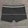 Men's N7BO Cotton Boxer Briefs with Four-Cornered Waistband - Trendy Printed Shorts