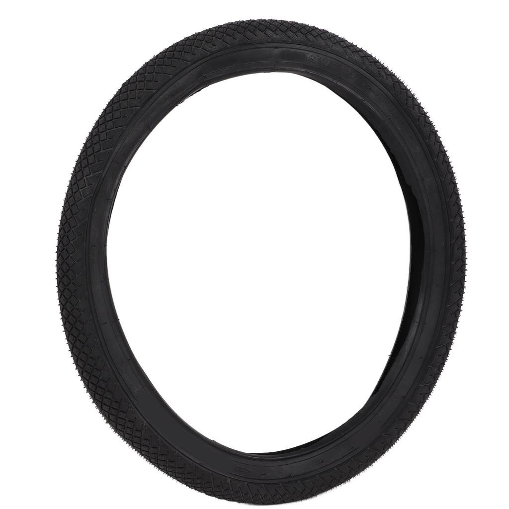 Kid Thick Non Slip Rubber Tyre Children"s Bicycle Checkered Pattern Tire Parts Accessories20x2.125