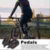 Mountain Bike Pedals BMX Bicycle Flat Anti-Slip Pedals Mountain Bike Pedals With Highly Visible Reflectors For Road City Junior