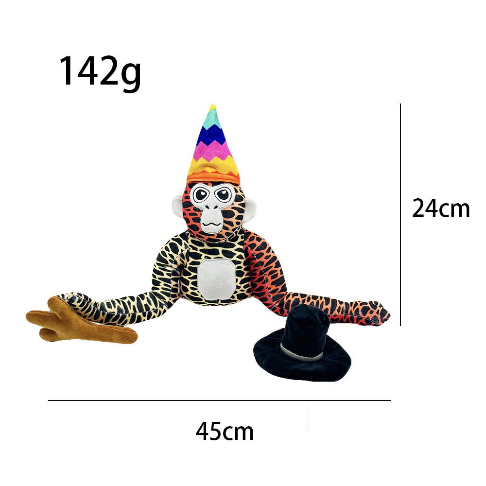 Multicolor Gorilla Plush Toy