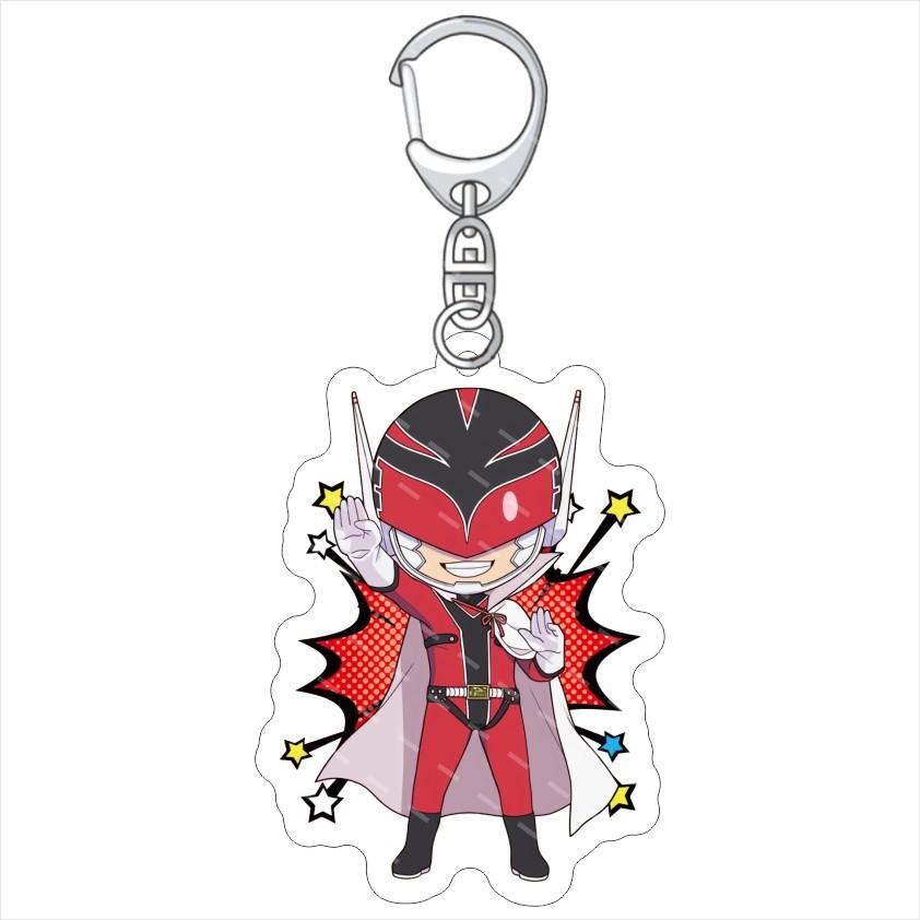 Santai Daishikkaku Go Go Loser Ranger Acrylic Keychain Lovely Bag Charms Pendant Gifts Key Chain Cute Souvenir Llavero Kingring