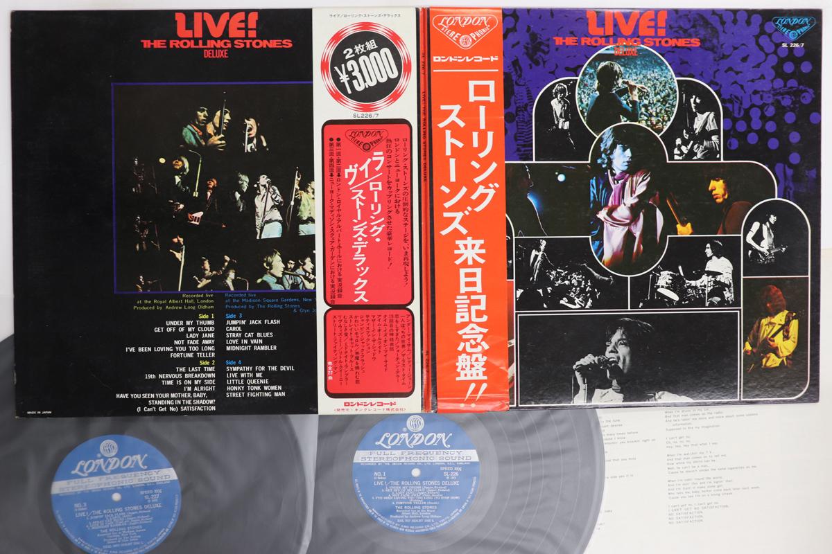 

LP Record ROLLING STONES Live SL2267 LONDON 1973 Japan Obi Rock Used
