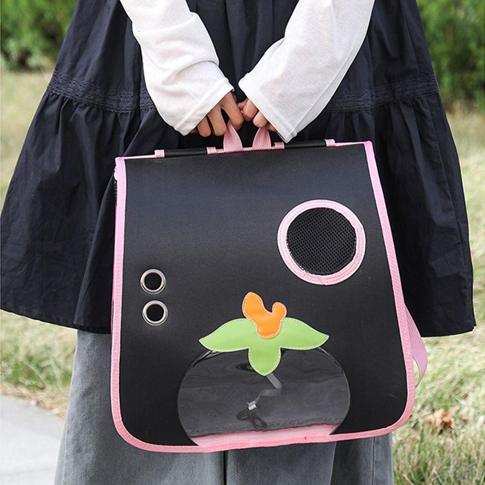 

Breathable Pet Backpack Comfortable Dog Carrier Bag Pet Supplies Cat Backpack Kitten білий