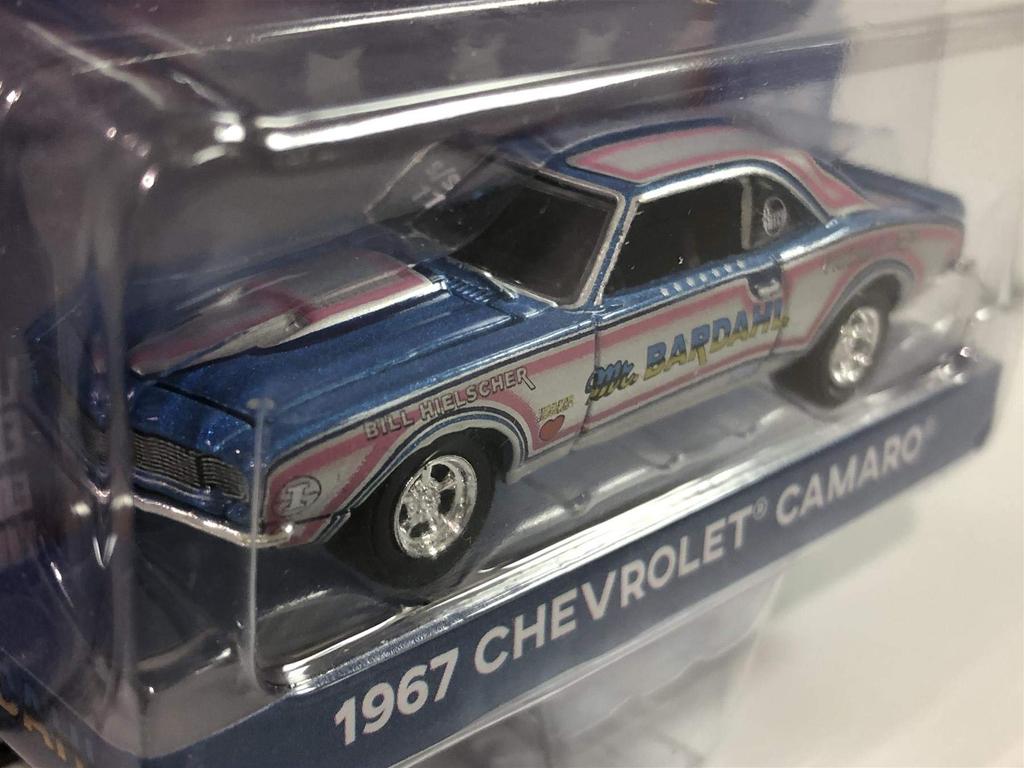 1967 Chevrolet Camaro Bardahl Diecast Model Car by (Bill Hielscher's) Mr. "Hobby Exclusive" 1/64 Greenlight"""