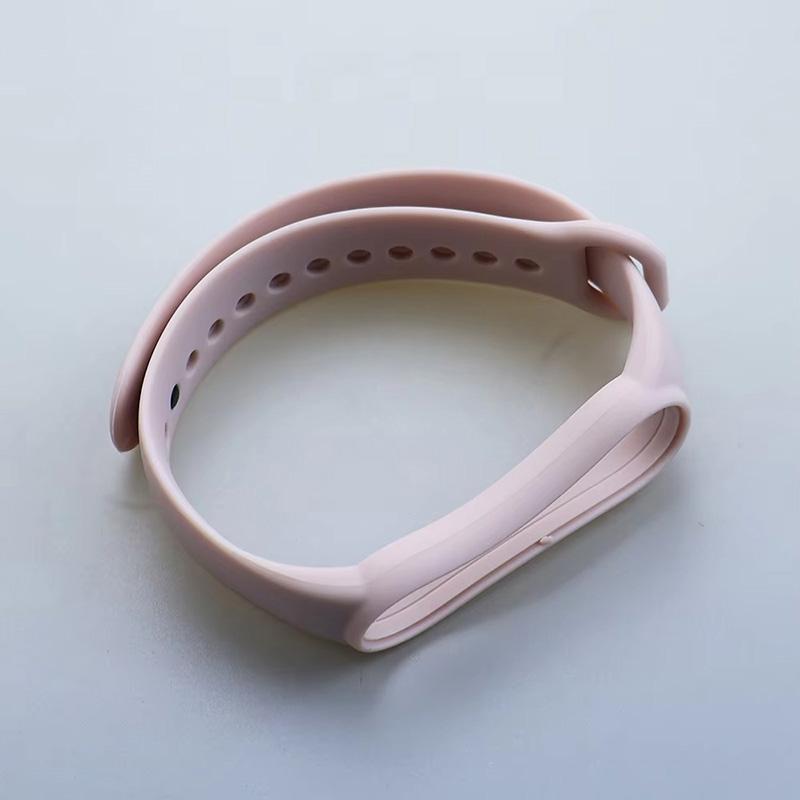 Suitable For Xiaomi Band 5 Silicone Strap Nfc Smart Band Sport Soft Skin Friendly Wear Resistant Waterproof Breathable