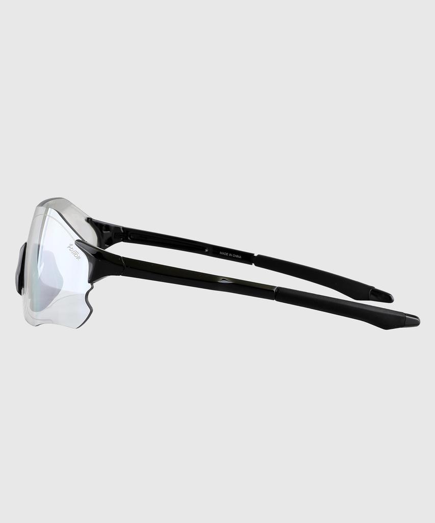Tuditeo Une Sports Outdoor Goggles Sunglasses C5 Photochromic Silver/Black Frame