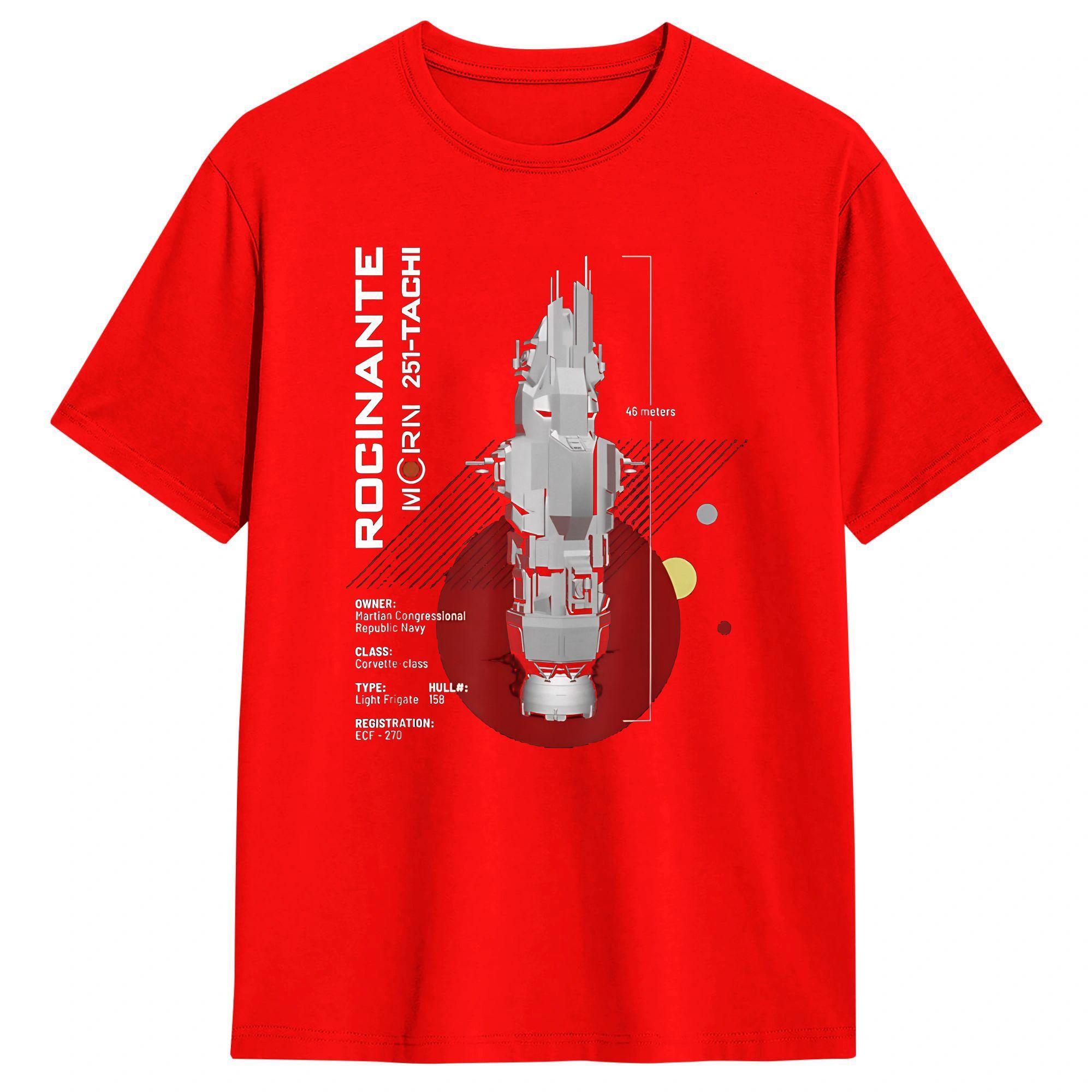 

The Expanse MCORN Rocinante TShirt Unisexs Street Style TShirts Summer O Neck Harajuku Tee Shirt Casual Oversized Clothes S