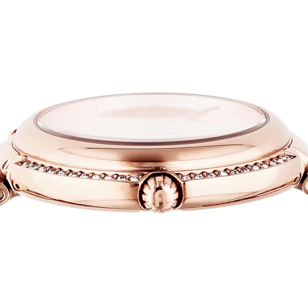 Watch FURLA ICONSHAPE Rose Gold Dial Stainless Steel Quartz Watch Jewelry Accessory WW00032009L3 [Furla] 29.5MM Women's [Item]