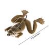 1 Stück Wobbler Weichköder 5,5 cm 5 g Augen Künstlicher Silikon-Froschköder mit Haken für Wels Barsch Barsch Hecht Angelzubehör