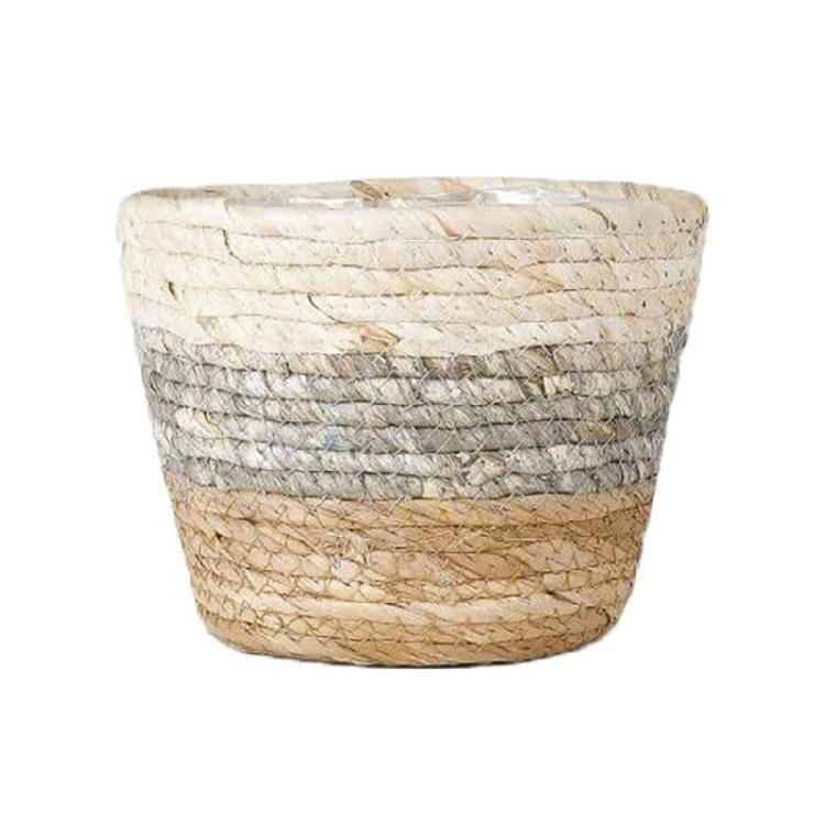 

Woven Plant Basket Indoor Planter Woven Plants Pot Decorative Outdoor Planting