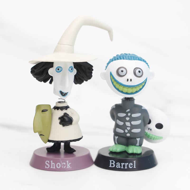 Nightmare Before Christmas Jack And Sally Pvc Figures Adorable Collectible Toys