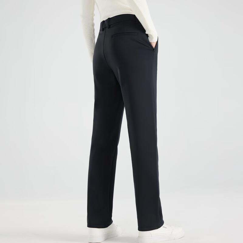 Fengxun Women's Business Casual Straight-leg Pants