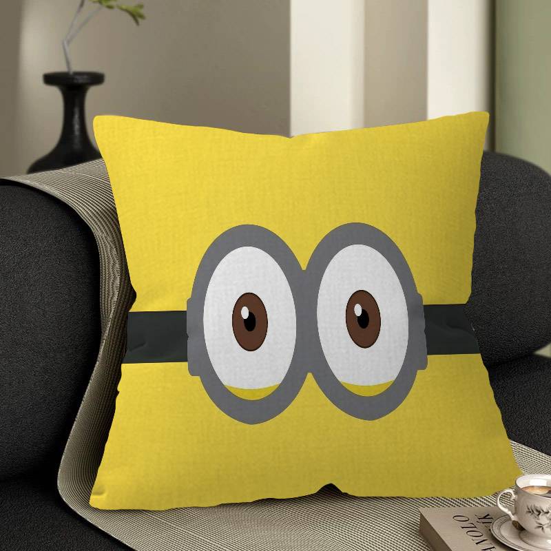 Cartoon L-Lieblich Niedlich M-Minions Kissenbezug Zoll Bauernhaus Dekor Zuhause Wurfkissenbezüge für Couch Dekorationen