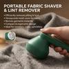 2025 Hair Ball Trimmer -Rechargeable Fabric Shaver with Upgraded Six Blade Design Lint Remover Fuzz Shaver for Travel & Home Use