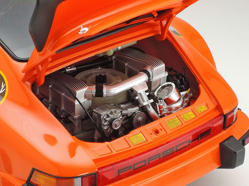 Tamiya Big Scale Series 55 Porsche 934 Plastic Model Kit with Etched Parts 1/12 No. Jägermeister (12055)