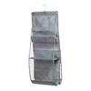 Hanging Handbag Organizer Purse Storage Bag with Transparent Window 6 Pockets Wardrobe Purse Organizer for Closet Space Saving Storage