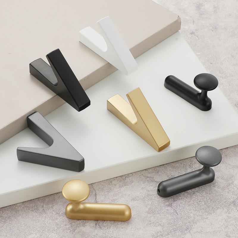 Nordic Aluminum Alloy Coat Hook for Bedroom and Entrance Hall