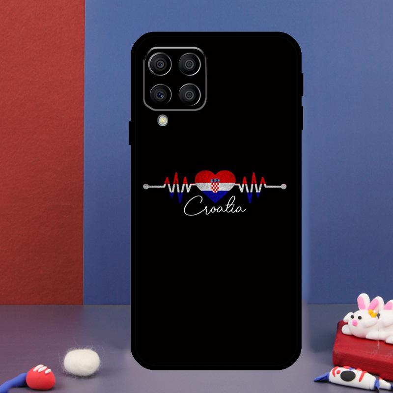 Croatia flag For Samsung Galaxy M31 M51 M33 M13 M23 M53 M15 M55 M14 M34 M54 M20 M30s M32 M52 Phone Case