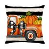 Festive Thanksgiving Pumpkin Pillowcase Decorative Cushion Cover Environmental Friendly Pillowcase with Pumpkin Print