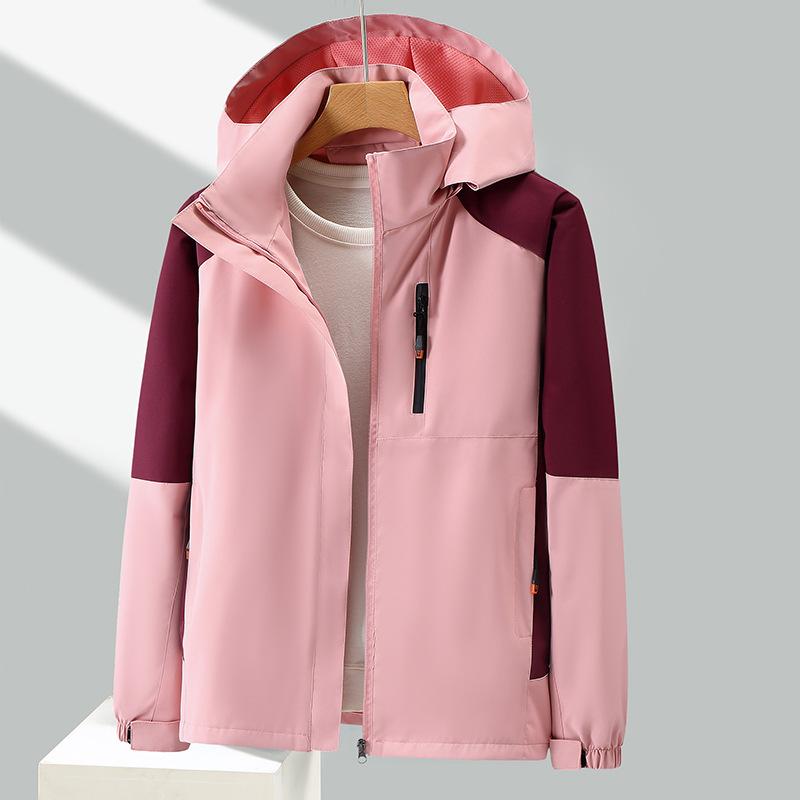 Jacket Outdoor Windproof Waterproof Mountaineering Spring and Autumn Thin Sports Casual Hooded Jacket