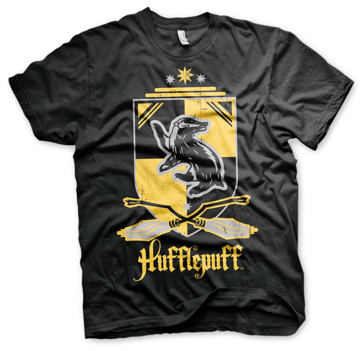 Harry Potter Hufflepuff House Crest Crest Quidditch Team Men Men T-Shirt S
