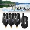 Wireless Digital Fishing Alarm Fishing Bite Alarms Set Fishing Receiver Sound Alert Kit Led Alarm Indicator with Portable Case