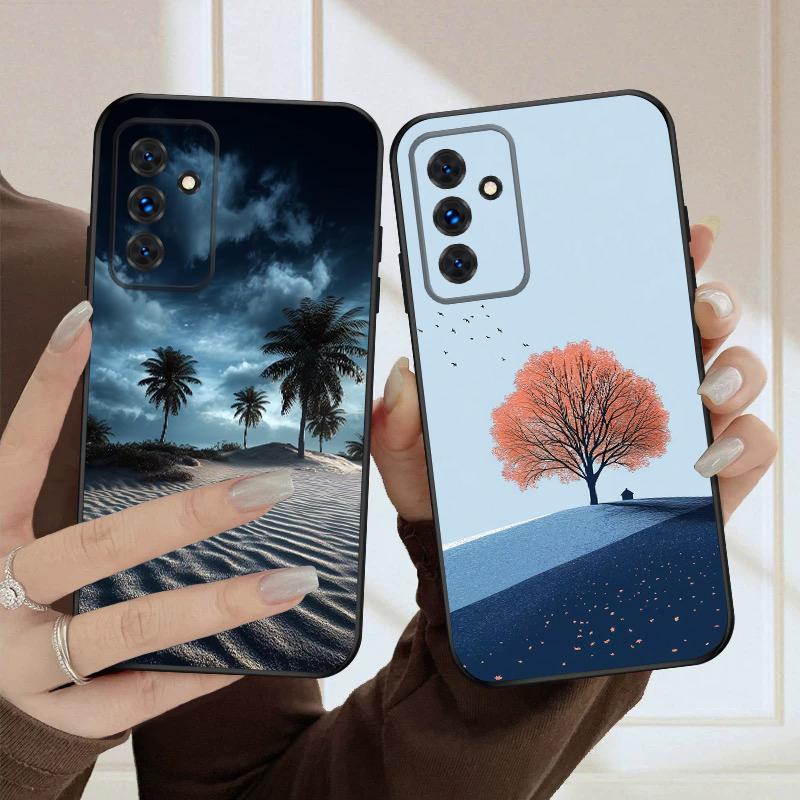 Tropical Seaside Beach For Samsung S20FE S21 22 23 FE 24 Plus 25 Ultra Galaxy M23 32 34 35 52 53 54 55 silicone soft phone case